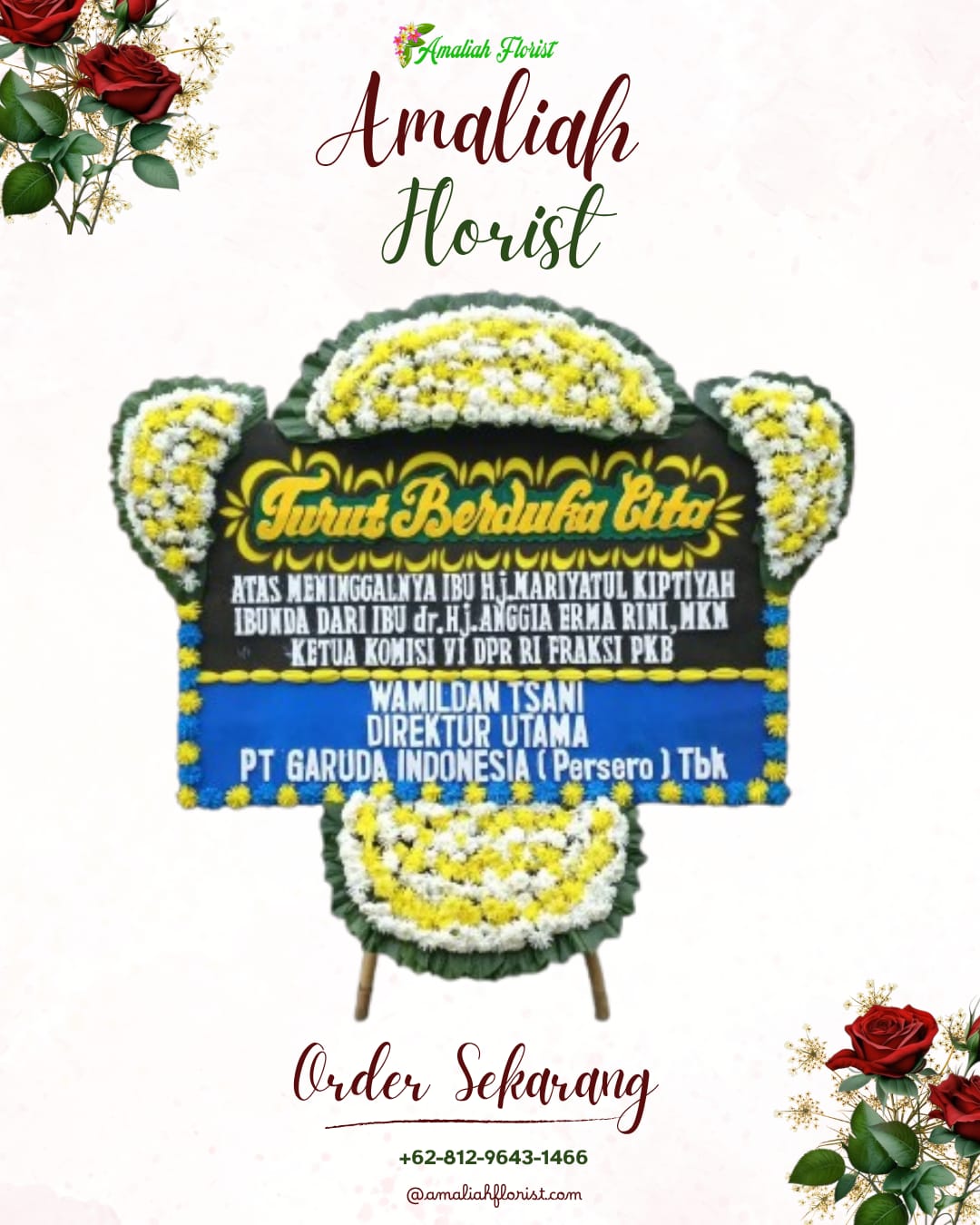 Papan Bunga Duka Sumbersari
